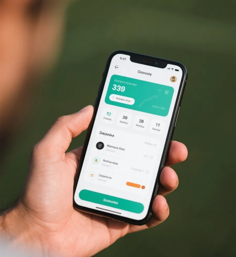 移动端体育比分与资讯体验示意